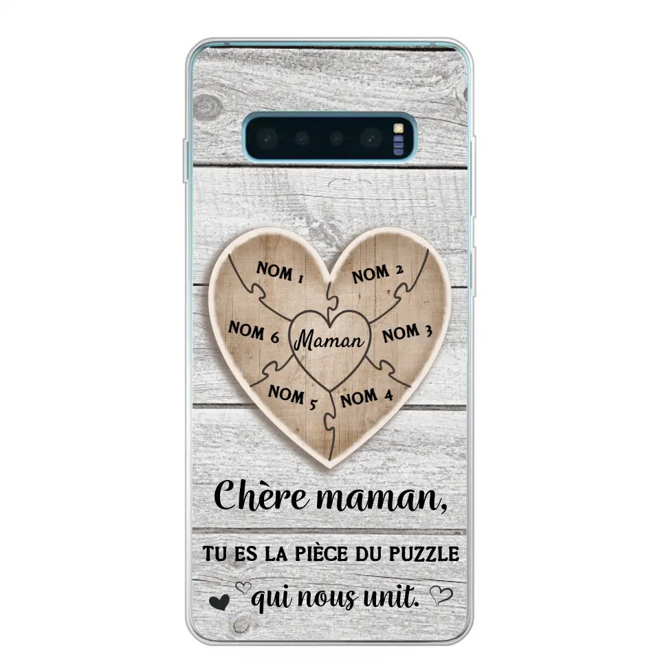 Puzzelstukje - Gepersonaliseerd telefoonhoesje
