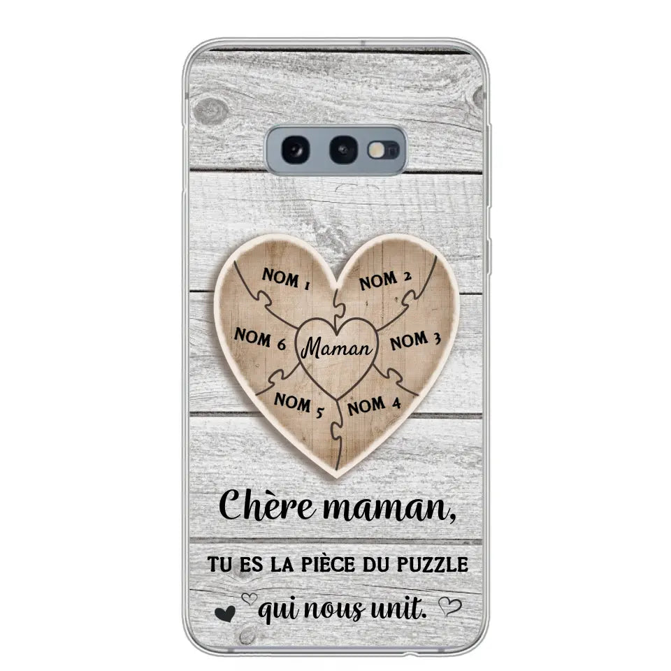 Puzzelstukje - Gepersonaliseerd telefoonhoesje