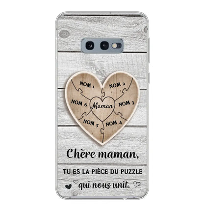 Puzzelstukje - Gepersonaliseerd telefoonhoesje