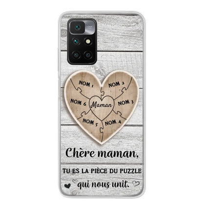 Puzzelstukje - Gepersonaliseerd telefoonhoesje