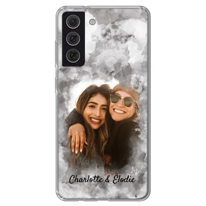 Jouw foto (stijl aquarel) - Gepersonaliseerd telefoonhoesje