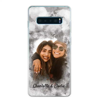 Jouw foto (stijl aquarel) - Gepersonaliseerd telefoonhoesje