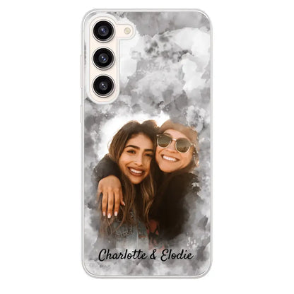 Jouw foto (stijl aquarel) - Gepersonaliseerd telefoonhoesje