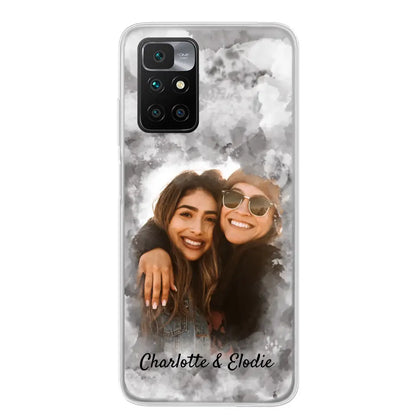 Jouw foto (stijl aquarel) - Gepersonaliseerd telefoonhoesje