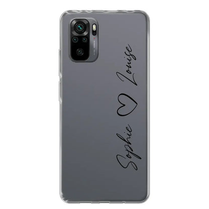 Vos noms - Telefoonhoesje gepersonaliseerd