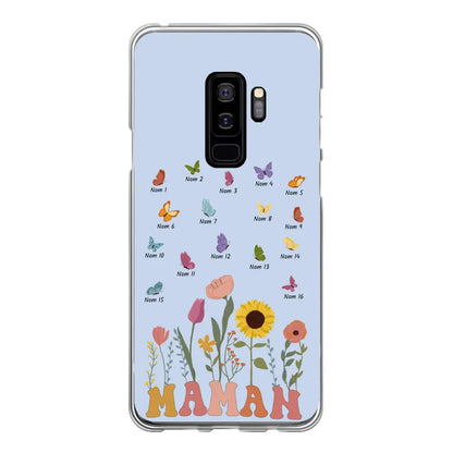 Prairie en papillons - Gepersonaliseerd telefoonhoesje