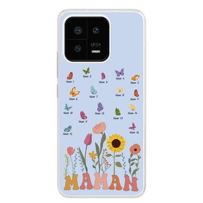 Prairie en papillons - Gepersonaliseerd telefoonhoesje