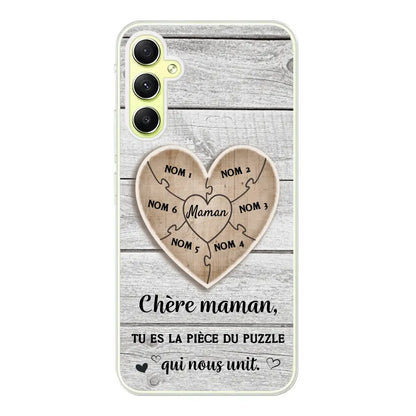 Puzzelstukje - Gepersonaliseerd telefoonhoesje