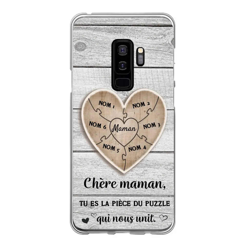Puzzelstukje - Gepersonaliseerd telefoonhoesje