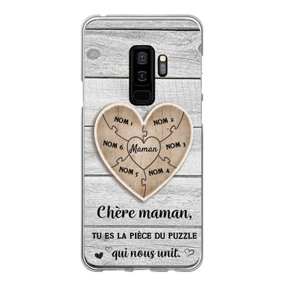 Puzzelstukje - Gepersonaliseerd telefoonhoesje