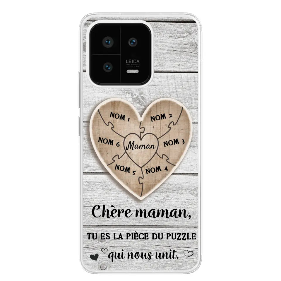 Puzzelstukje - Gepersonaliseerd telefoonhoesje