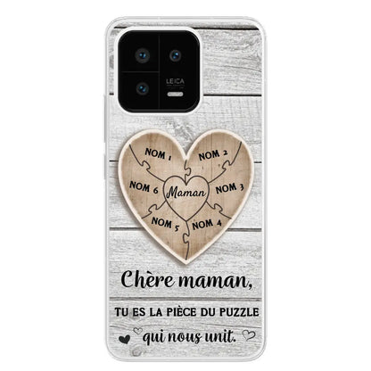 Puzzelstukje - Gepersonaliseerd telefoonhoesje