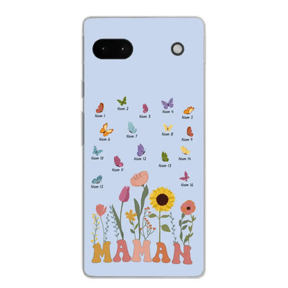 Prairie en papillons - Gepersonaliseerd telefoonhoesje