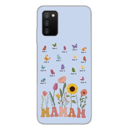 Prairie en papillons - Gepersonaliseerd telefoonhoesje