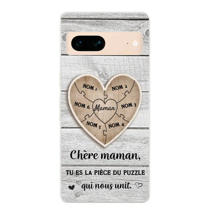 Puzzelstukje - Gepersonaliseerd telefoonhoesje