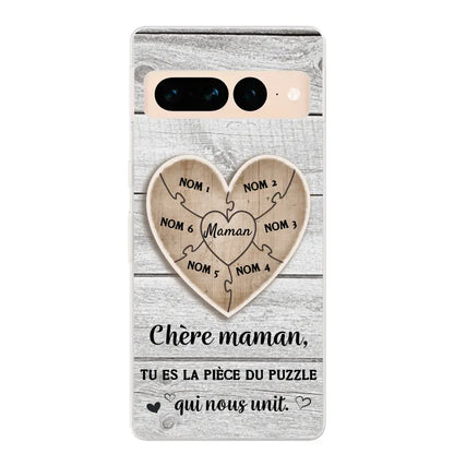 Puzzelstukje - Gepersonaliseerd telefoonhoesje