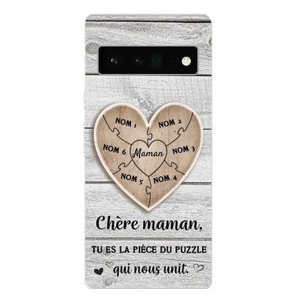 Puzzelstukje - Gepersonaliseerd telefoonhoesje