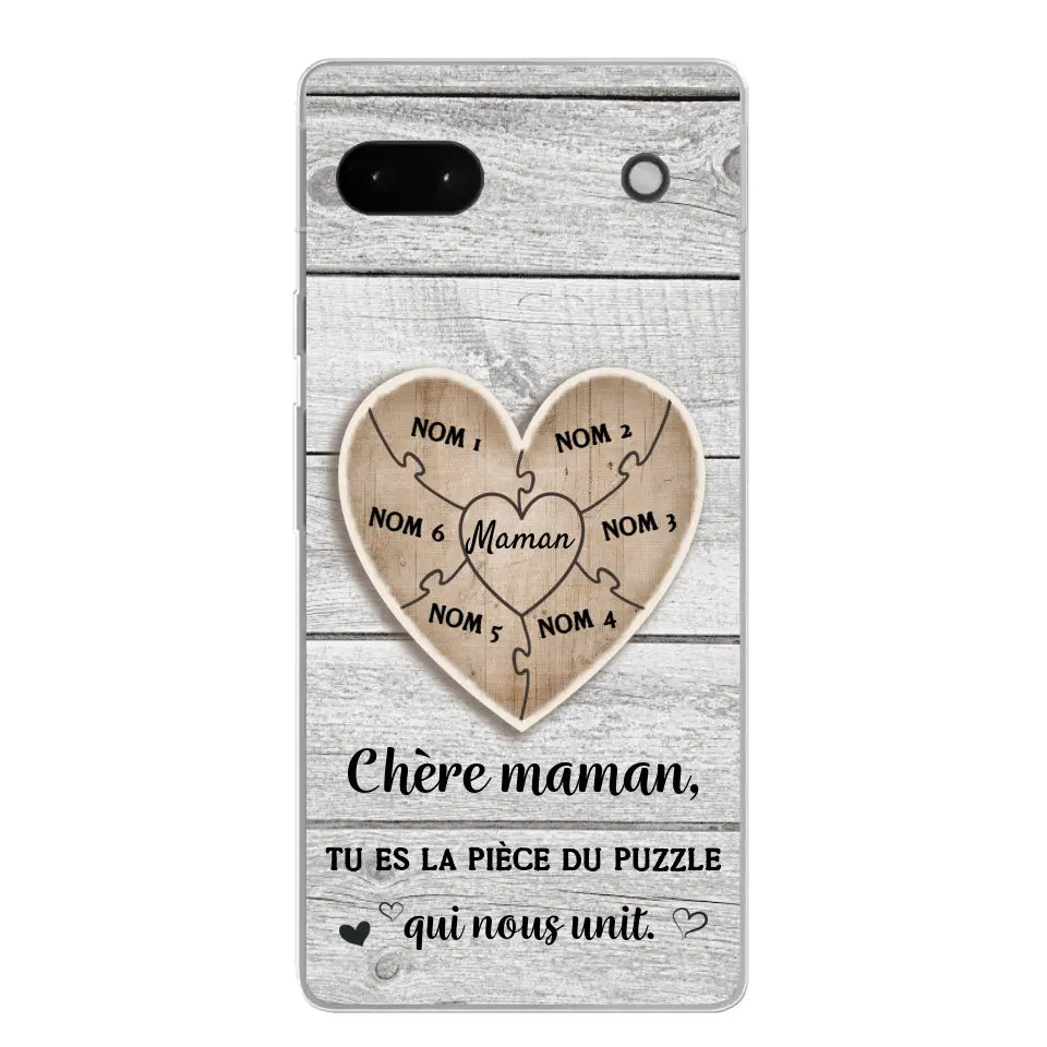 Puzzelstukje - Gepersonaliseerd telefoonhoesje