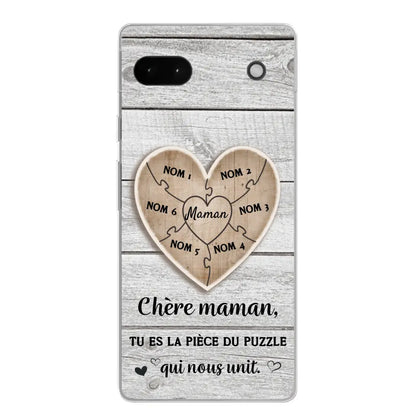 Puzzelstukje - Gepersonaliseerd telefoonhoesje