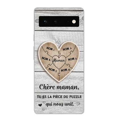Puzzelstukje - Gepersonaliseerd telefoonhoesje
