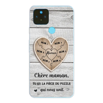 Puzzelstukje - Gepersonaliseerd telefoonhoesje