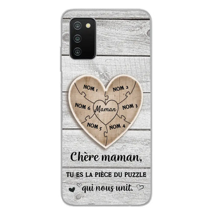 Puzzelstukje - Gepersonaliseerd telefoonhoesje