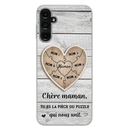 Puzzelstukje - Gepersonaliseerd telefoonhoesje