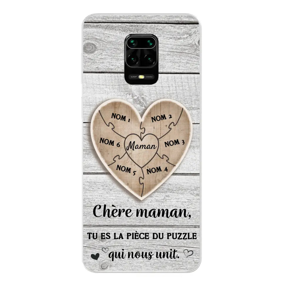 Puzzelstukje - Gepersonaliseerd telefoonhoesje