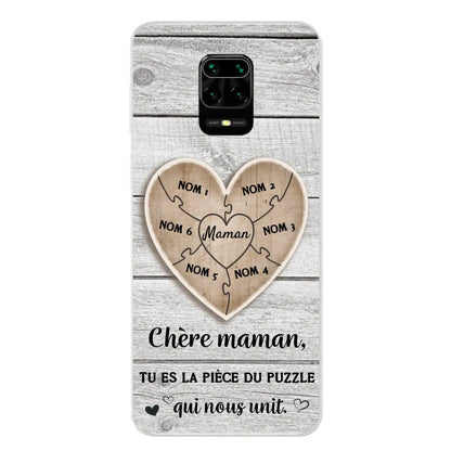 Puzzelstukje - Gepersonaliseerd telefoonhoesje