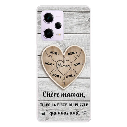 Puzzelstukje - Gepersonaliseerd telefoonhoesje