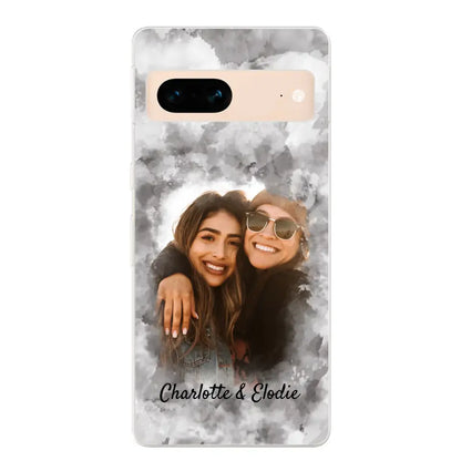 Jouw foto (stijl aquarel) - Gepersonaliseerd telefoonhoesje