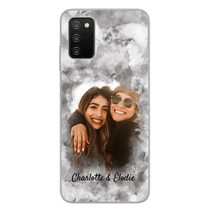 Jouw foto (stijl aquarel) - Gepersonaliseerd telefoonhoesje