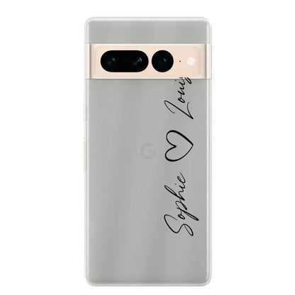 Vos noms - Telefoonhoesje gepersonaliseerd