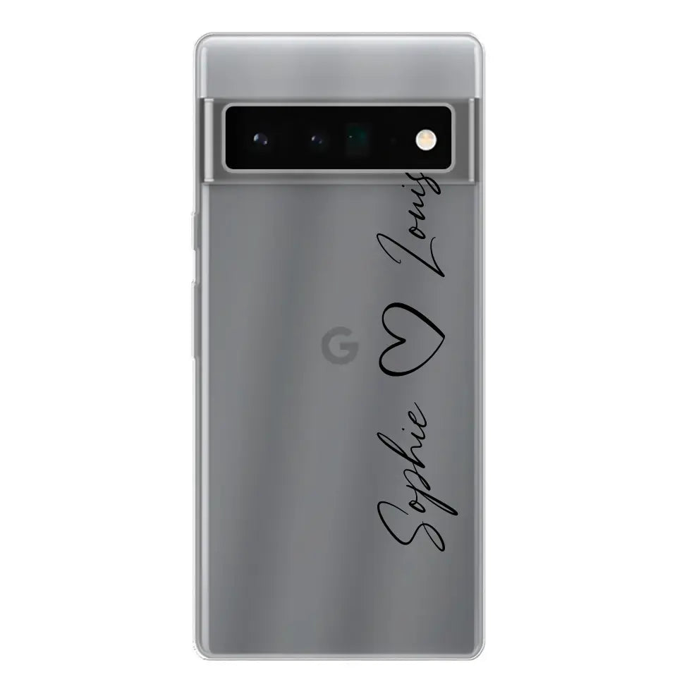 Vos noms - Telefoonhoesje gepersonaliseerd