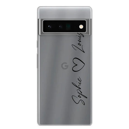 Vos noms - Telefoonhoesje gepersonaliseerd