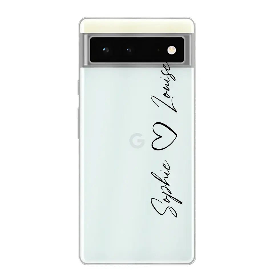 Vos noms - Telefoonhoesje gepersonaliseerd