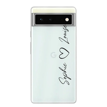 Vos noms - Telefoonhoesje gepersonaliseerd