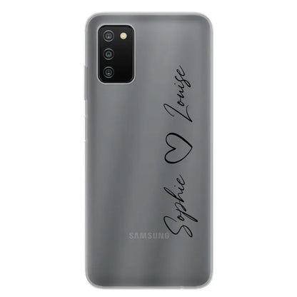 Vos noms - Telefoonhoesje gepersonaliseerd