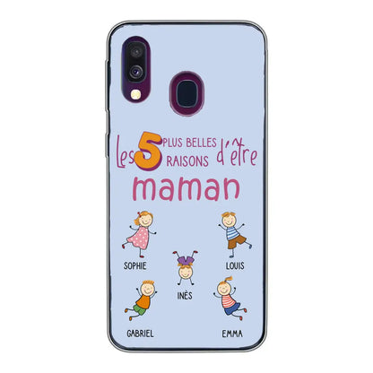 Les plus belles raisons - Gepersonaliseerde telefoonhoesje