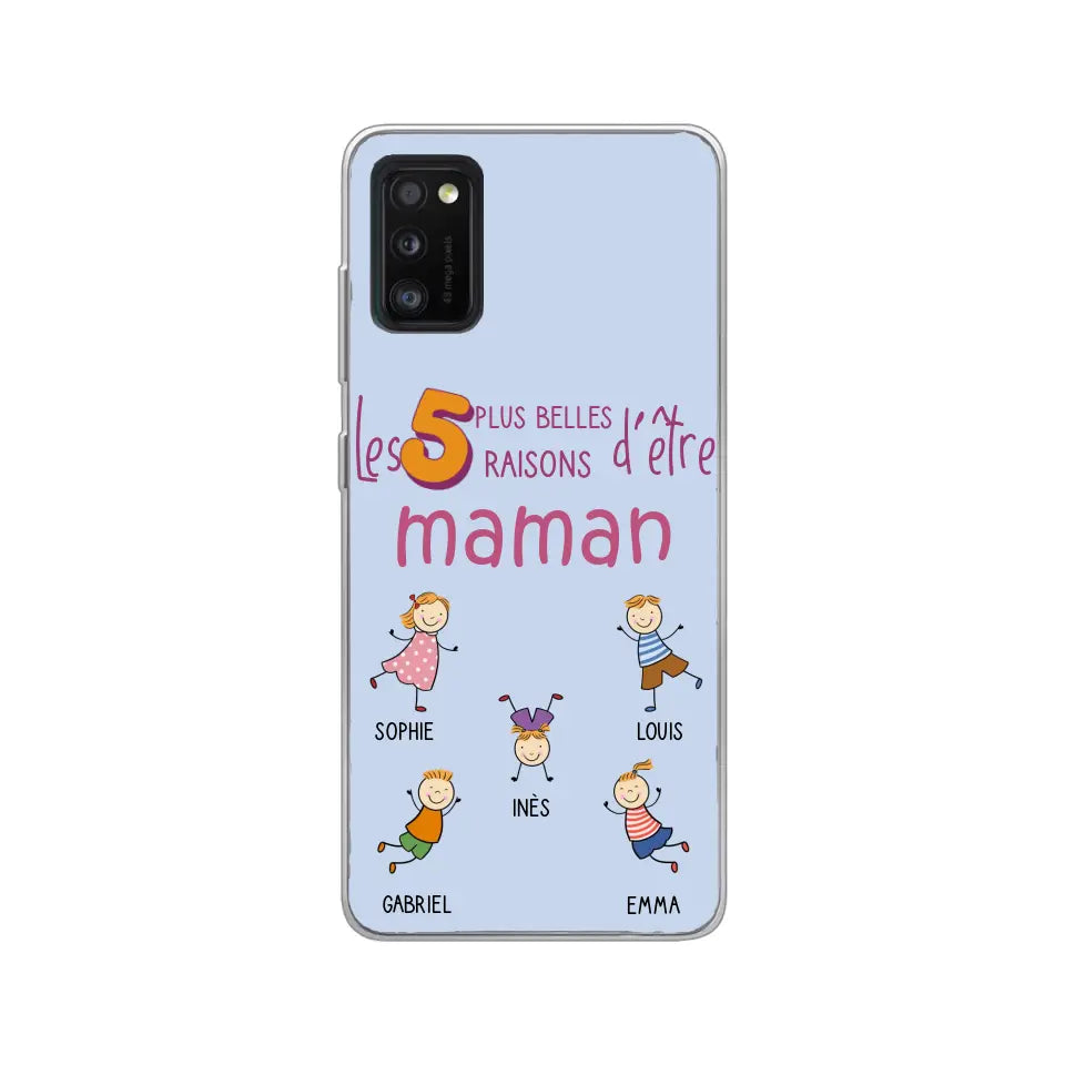 Les plus belles raisons - Gepersonaliseerde telefoonhoesje