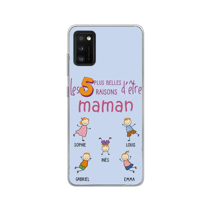 Les plus belles raisons - Gepersonaliseerde telefoonhoesje