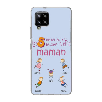 Les plus belles raisons - Gepersonaliseerde telefoonhoesje