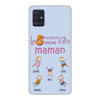 Les plus belles raisons - Gepersonaliseerde telefoonhoesje