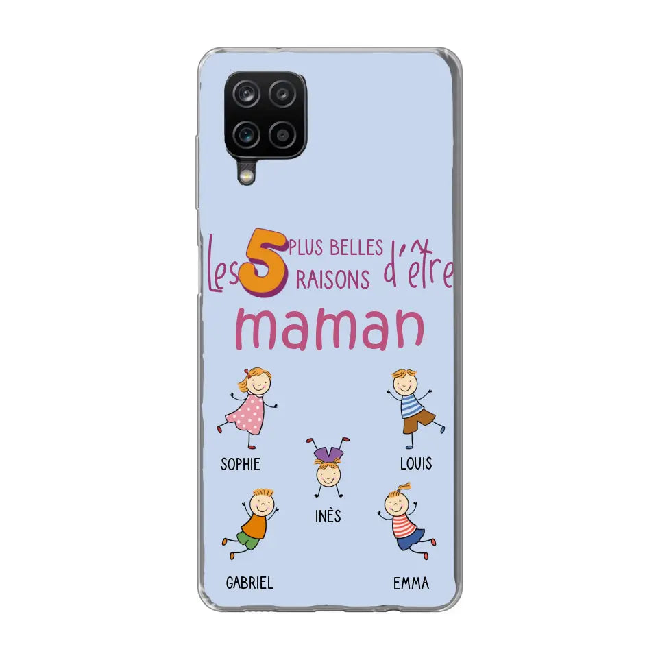 Les plus belles raisons - Gepersonaliseerde telefoonhoesje