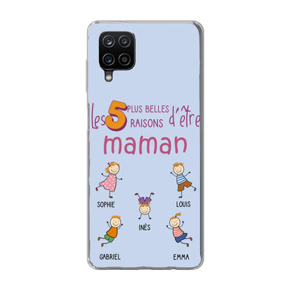 Les plus belles raisons - Gepersonaliseerde telefoonhoesje