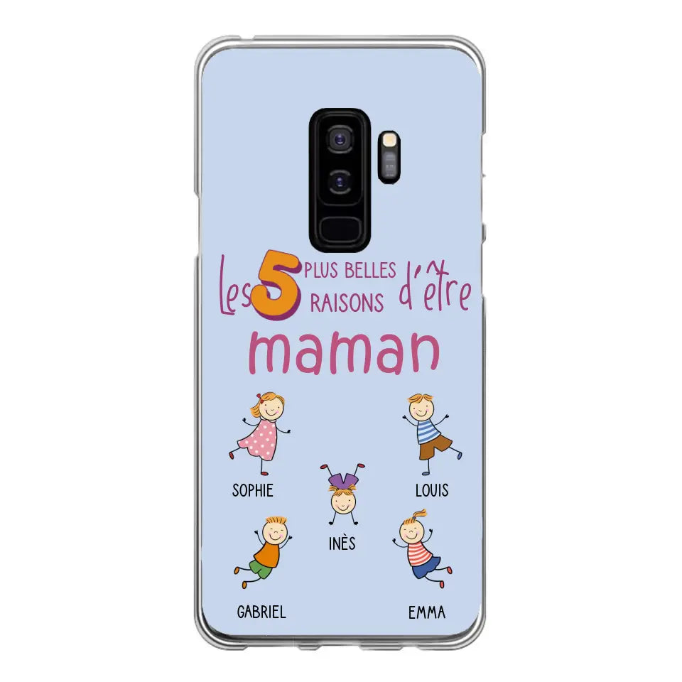 Les plus belles raisons - Gepersonaliseerde telefoonhoesje