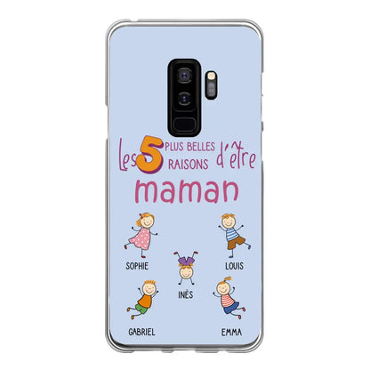 Les plus belles raisons - Gepersonaliseerde telefoonhoesje