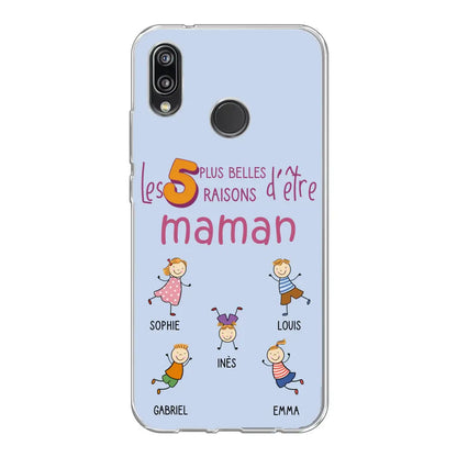 Les plus belles raisons - Gepersonaliseerde telefoonhoesje