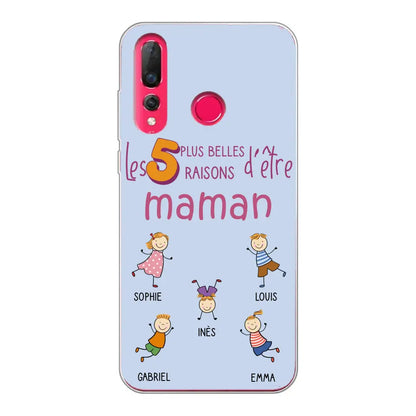 Les plus belles raisons - Gepersonaliseerde telefoonhoesje
