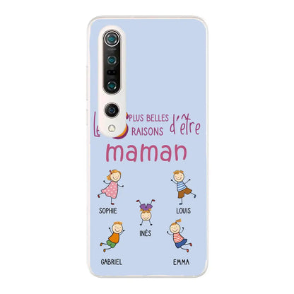 Les plus belles raisons - Gepersonaliseerde telefoonhoesje